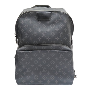 黑色 原花 PVC塗層帆布 Apollo 後背包【LOUIS VUITTON LV 路易威登】 M43186