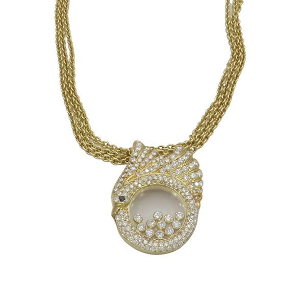 18K黃金 鑽石 Happy Diamonds 項鍊【Chopard 蕭邦】