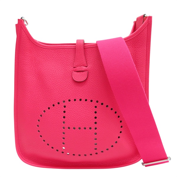 極緻粉 TC牛皮 Evelyne III 29 肩背包 D刻【HERMES 愛馬仕】 H056277CK