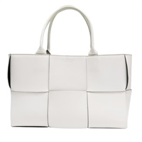 白色 牛皮 托特包【BOTTEGA VENETA BV 寶緹嘉】