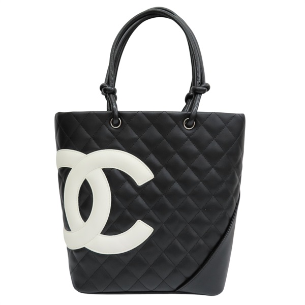 黑色 牛皮 康朋包 肩背包 (無卡)【CHANEL 香奈兒】 A25167