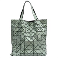 綠色 PVC 手提包【BAO BAO ISSEY MIYAKE 三宅一生】 BB21AG523