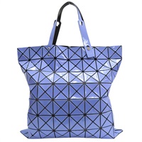 藍紫色 PVC 手提包【BAO BAO ISSEY MIYAKE 三宅一生】 BB56-AG441