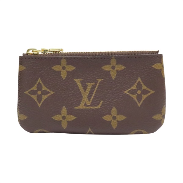 棕色 原花帆布 Pochette Cle 零錢包 M62650【LOUIS VUITTON LV 路易威登】 M62650