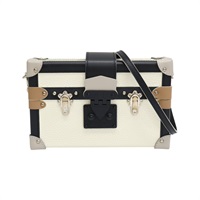 黑/白色 牛皮 PETITE MALLE 肩背包 M53786【LOUIS VUITTON LV 路易威登】 M53786