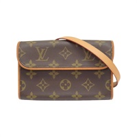 棕色 原花帆布 Pochette Florentine 腰包 M51855【LOUIS VUITTON LV 路易威登】 M51855