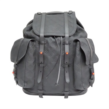 黑色 牛皮 Christopher Backpack GM 後背包【LOUIS VUITTON LV 路易威登】 M53285
