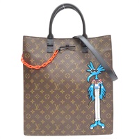 棕色 原花帆布 LV Friends Sac Plat 兩用包【LOUIS VUITTON LV 路易威登】 M45667