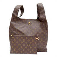 棕色 原花帆布 Atlantis GM 手提包【LOUIS VUITTON LV 路易威登】 M46817