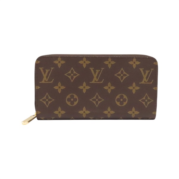 棕色 帆布 Zippy Wallet 拉鍊 長夾【LOUIS VUITTON LV 路易威登】 M42616