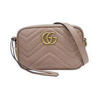 棕色 牛皮 GG Marmont 相機包 肩背包 448065【GUCCI 古馳】 448065