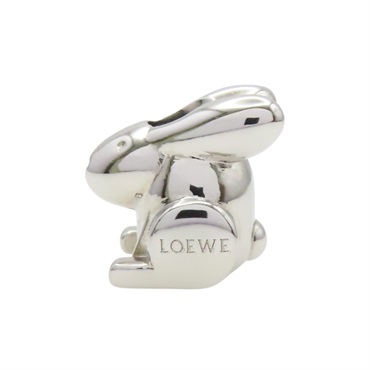 銀色金屬 兔子 Big bunny dice 墜飾【LOEWE 羅威】