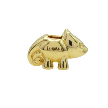 金色 黃銅 變色龍 墜飾【LOEWE 羅威】 C000BADX08
