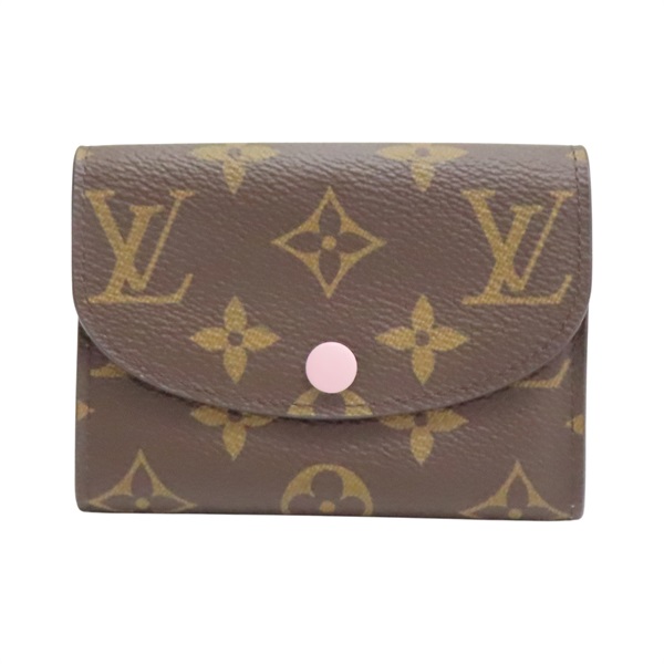 棕色 原花帆布 Rosalie Coin Purse 零錢包 刻字 M62361【LOUIS VUITTON LV 路易威登】 M62361