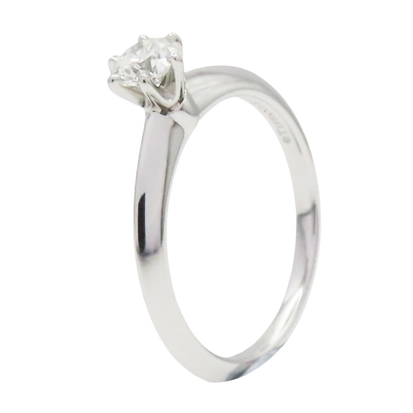 Solitaire 鉑金 0.27ct單鑽 戒指【Tiffany & Co 蒂芬妮】