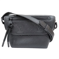 黑色 牛皮壓紋 Pulse 肩背包【LOUIS VUITTON LV 路易威登】 M12636