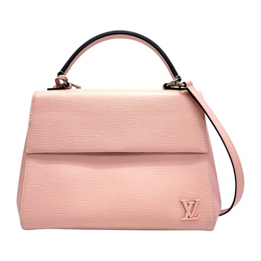 粉色 Epi 水波紋牛皮 Cluny MM 兩用包 【LOUIS VUITTON LV 路易威登】 M41334