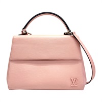 粉色 Epi 水波紋牛皮 Cluny MM 兩用包 【LOUIS VUITTON LV 路易威登】 M41334