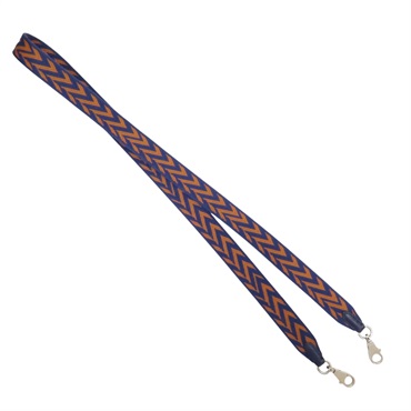 紫色 帆布 Sangle Zigzag 25mm 背帶 D刻【HERMES 愛馬仕】