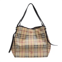 米色 PVC塗層帆布 Canterbury 肩背包 3741797【BURBERRY 巴寶莉】 3741797