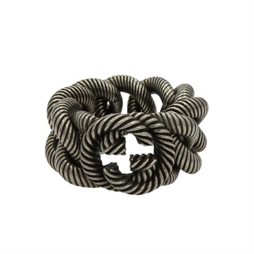 925 純銀 Interlocking G 戒指 20【GUCCI 古馳】 YBC599740001