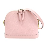 粉色 Epi 水波紋牛皮 Alma Mini 肩背包【LOUIS VUITTON LV 路易威登】 M51406