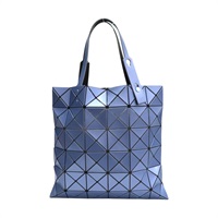 湖水綠/藍色 PVC LUCENT W COLOR 手提包【BAO BAO ISSEY MIYAKE 三宅一生】 BB51AG603