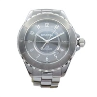 灰色 J12 Chromatic 41mm 自動上鍊機械 腕錶【CHANEL 香奈兒】 H2934