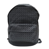 黑色 PVC塗層帆布 DAYPACK 後背包 BB01AG031【BAO BAO ISSEY MIYAKE 三宅一生】 BB01AG031