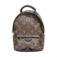 棕色 原花帆布 Palm Springs Mini 後背包 M44873【LOUIS VUITTON LV 路易威登】 M44873