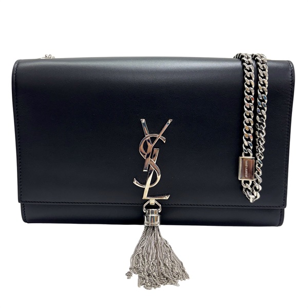 黑色 牛皮 Kate 肩背包【SAINT LAURENT YSL 聖羅蘭 】 AIM354119