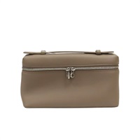 棕色 牛皮 Extra Pocket L19 肩背包【Loro Piana 諾悠翩雅】 FAN4045