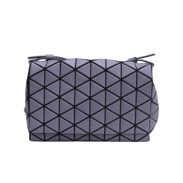 紫色 PVC塗層帆布 Fossette 肩背包【BAO BAO ISSEY MIYAKE 三宅一生】 BB48AG252