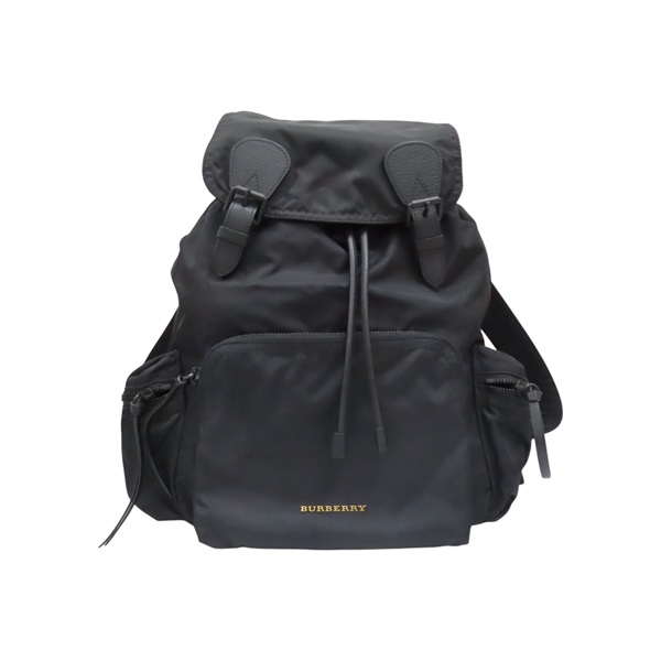 黑色 尼龍 The Rucksack 後背包【BURBERRY 巴寶莉】 4015749
