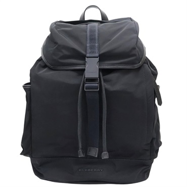 黑色 尼龍 DRIFTON 後背包【BURBERRY 巴寶莉】 3963415