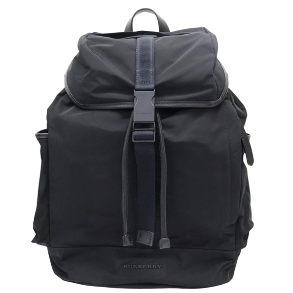 黑色 尼龍 DRIFTON 後背包【BURBERRY 巴寶莉】 3963415