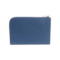 海軍藍 EPSOM牛皮 Remix Duo A刻 拉鍊中夾【HERMES 愛馬仕】