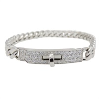 18白K金 手鍊【HERMES 愛馬仕】 H221410B 00SH