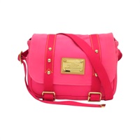 粉色帆布 Besace PM 肩背包 M40041【LOUIS VUITTON LV 路易威登】 M40041