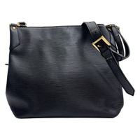 黑色 Mandard MM Epi 水波紋牛皮 肩背包【LOUIS VUITTON LV 路易威登】 M58892