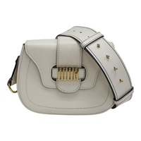 白色 牛皮 D-Fence Saddle 肩背包 補色【Dior 迪奧】