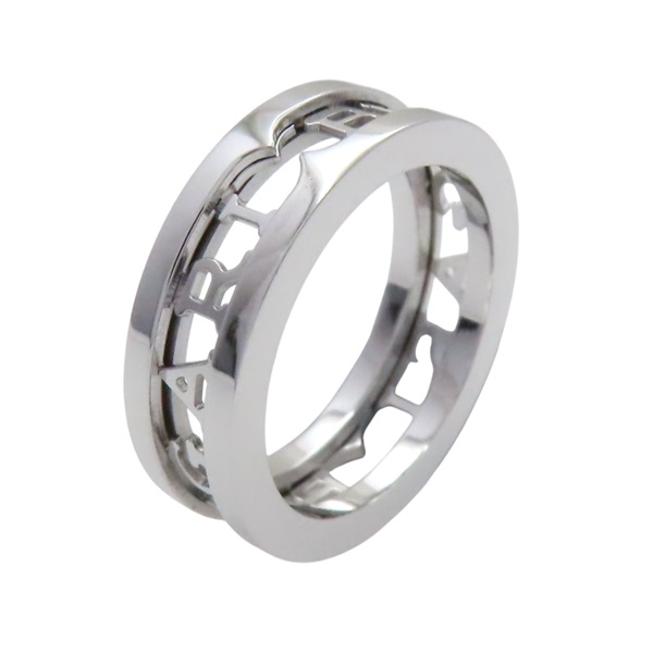 18K白金 縷空 B.zero1 戒指 49【BVLGARI 寶格麗】 359357