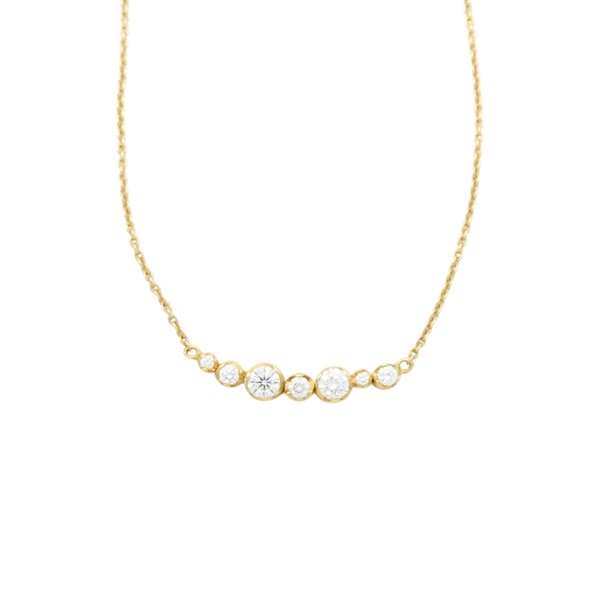 18K黃金 鑽石 SIGNATURE DIAMONDS 項鍊【GEORG JENSEN 喬治傑生】 20001306