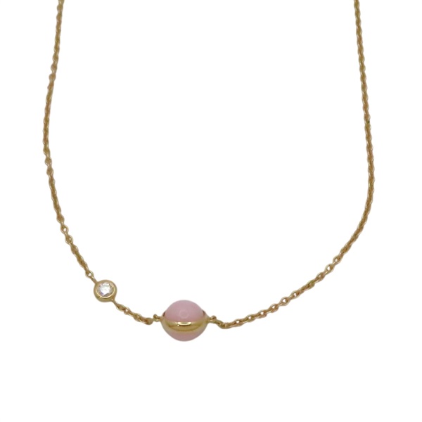 18K玫瑰金 粉色蛋白石 Possession 項鍊【Piaget 伯爵】 G33PU300