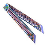 薰衣草紫 皇室慶典  絲綢 Twilly 絲巾【HERMES 愛馬仕】
