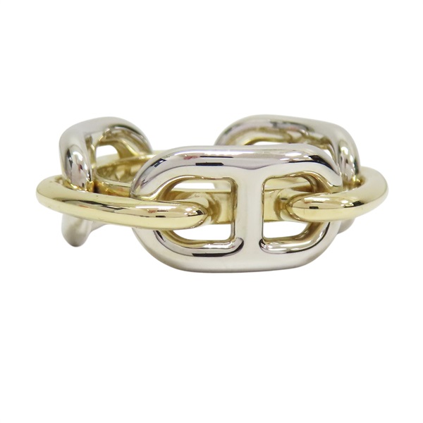 鍍金雙色 豬鼻 絲巾環【HERMES 愛馬仕】