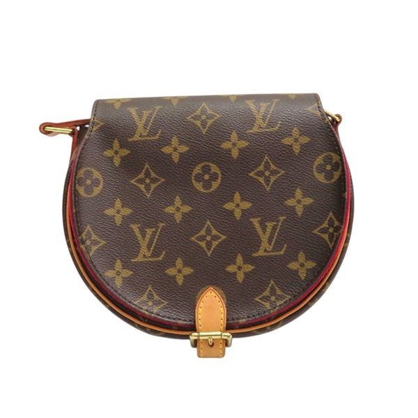 棕色 原花帆布 Tambourin 肩背包【LOUIS VUITTON LV 路易威登】 M51179