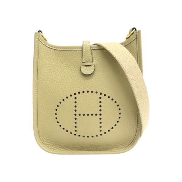 卡其色 TC牛皮 Evelyne Mini 肩背包 H069426CC K刻【HERMES 愛馬仕】 H069426CC