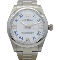 白錶面 Oyster Perpetual 31mm 蠔式鋼型 機械錶【ROLEX 勞力士】 177200