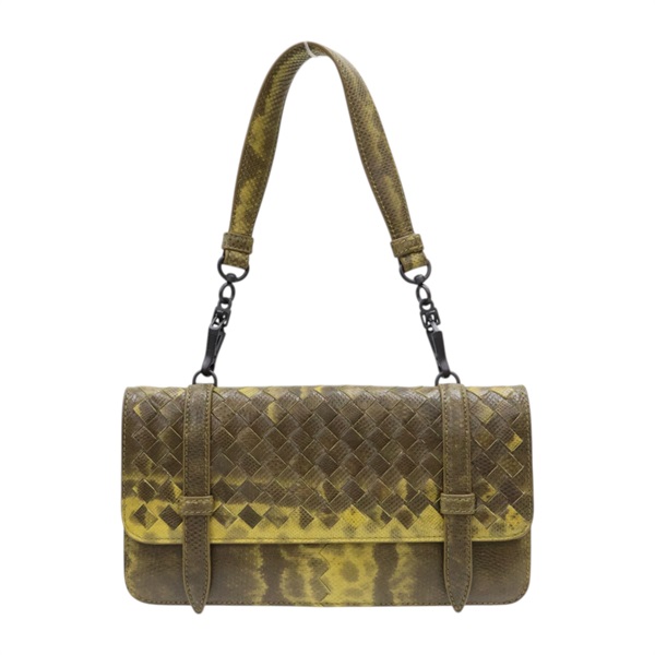 卡其色 牛皮 Duo 肩背包【BOTTEGA VENETA BV 寶緹嘉】 329755